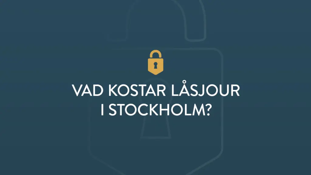 Vad kostar lasjour i stockholm