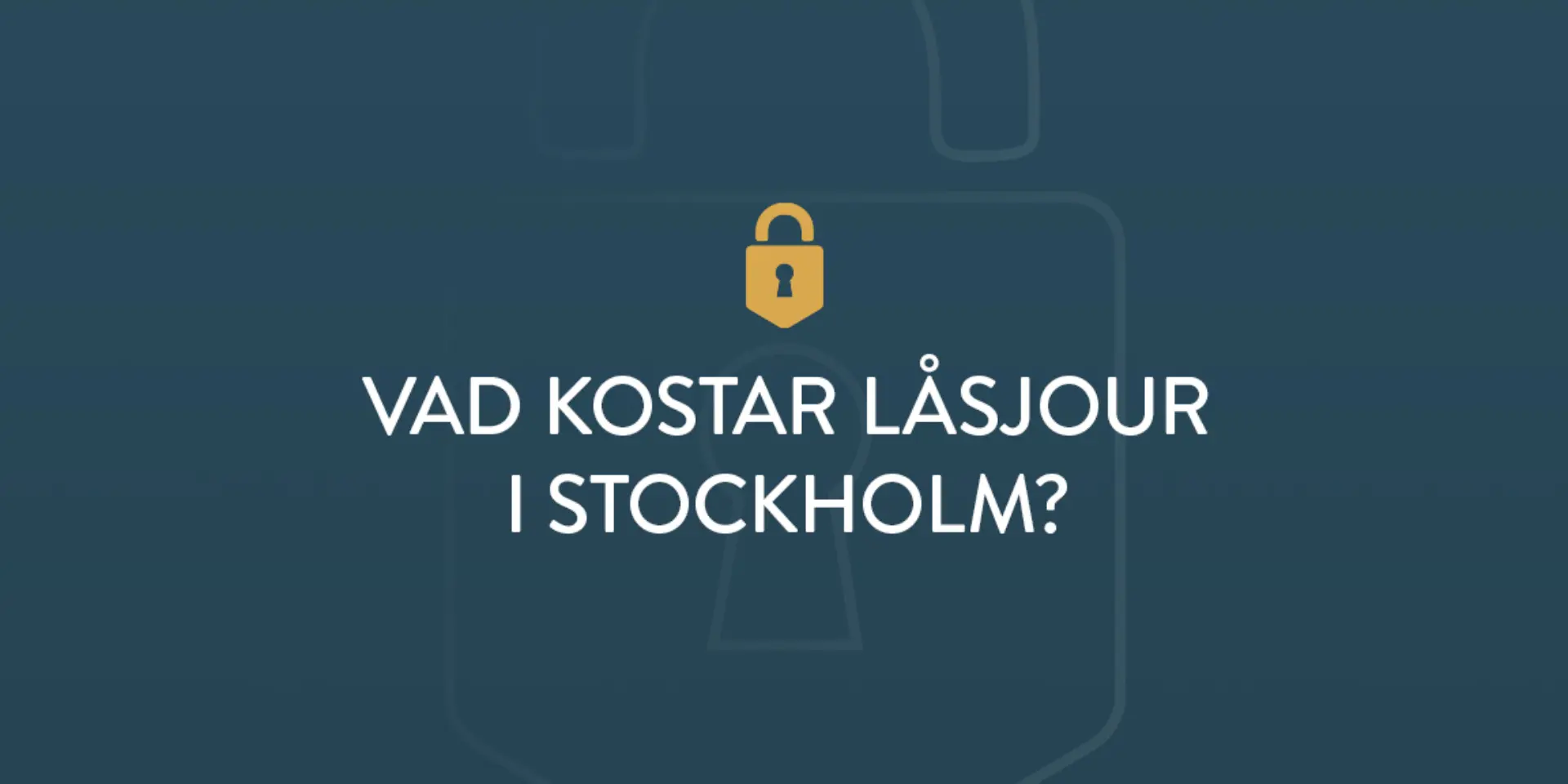 Vad kostar lasjour i stockholm